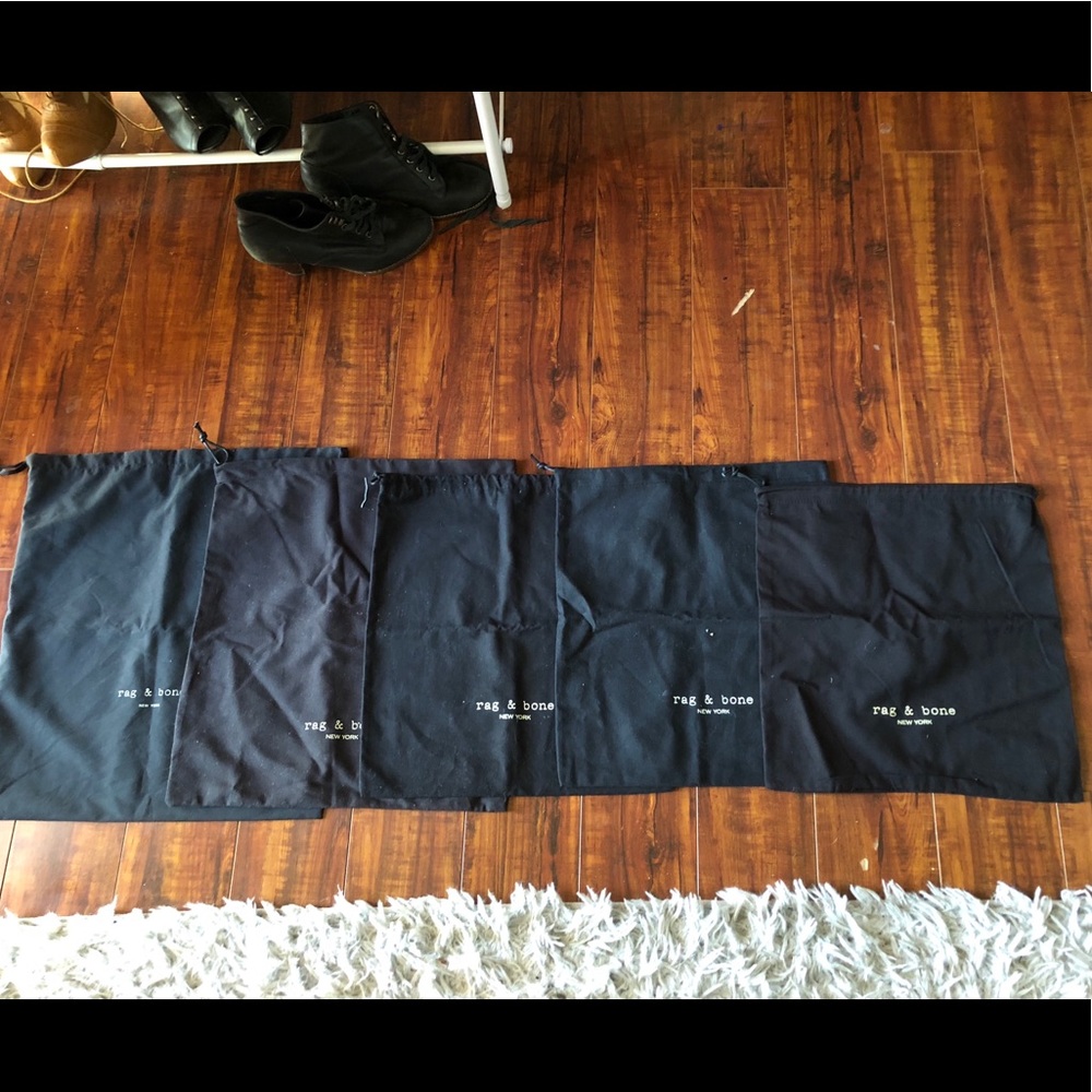 5 Rag&Bone dust bags